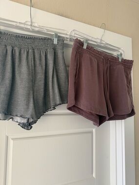 Women’s size Medium Athletic shorts. Athleta and Aeropostale